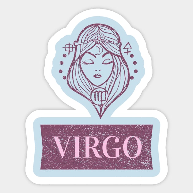 virgo Sticker by WOAT